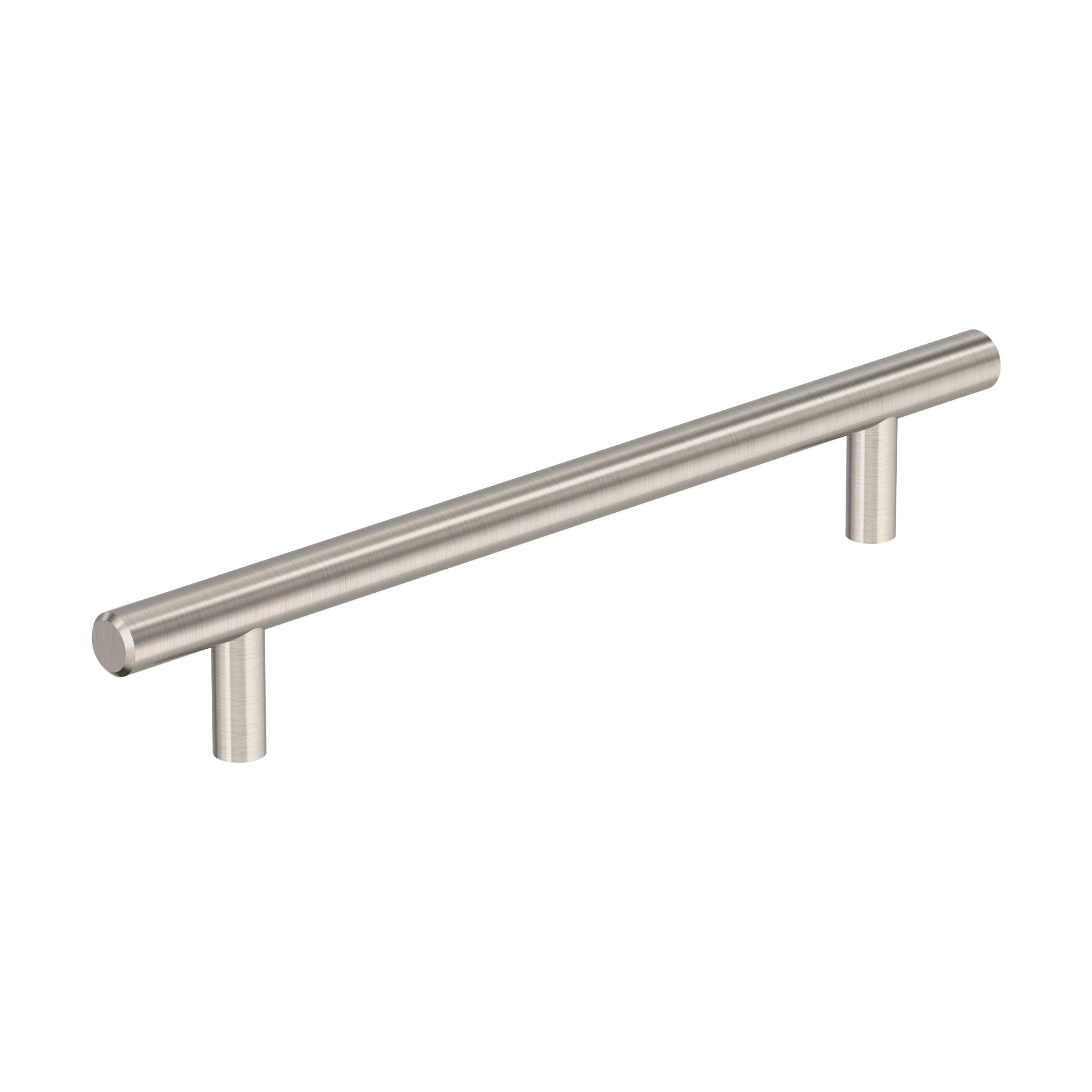 Amerock BP40520CSG9 Sterling Nickel Cabinet Pull | 6-5/16 inch (160mm) Center-to-Center Cabinet Hardware | Furniture Hardware | Drawer Pull