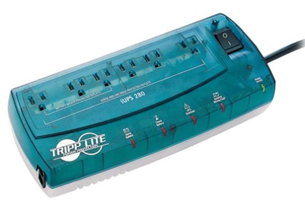 Tripp Lite Iups 280Va Standby 10Min-Half 6Outlet RJ11 RJ45 iMac-Blue 25K-Ins-image-27