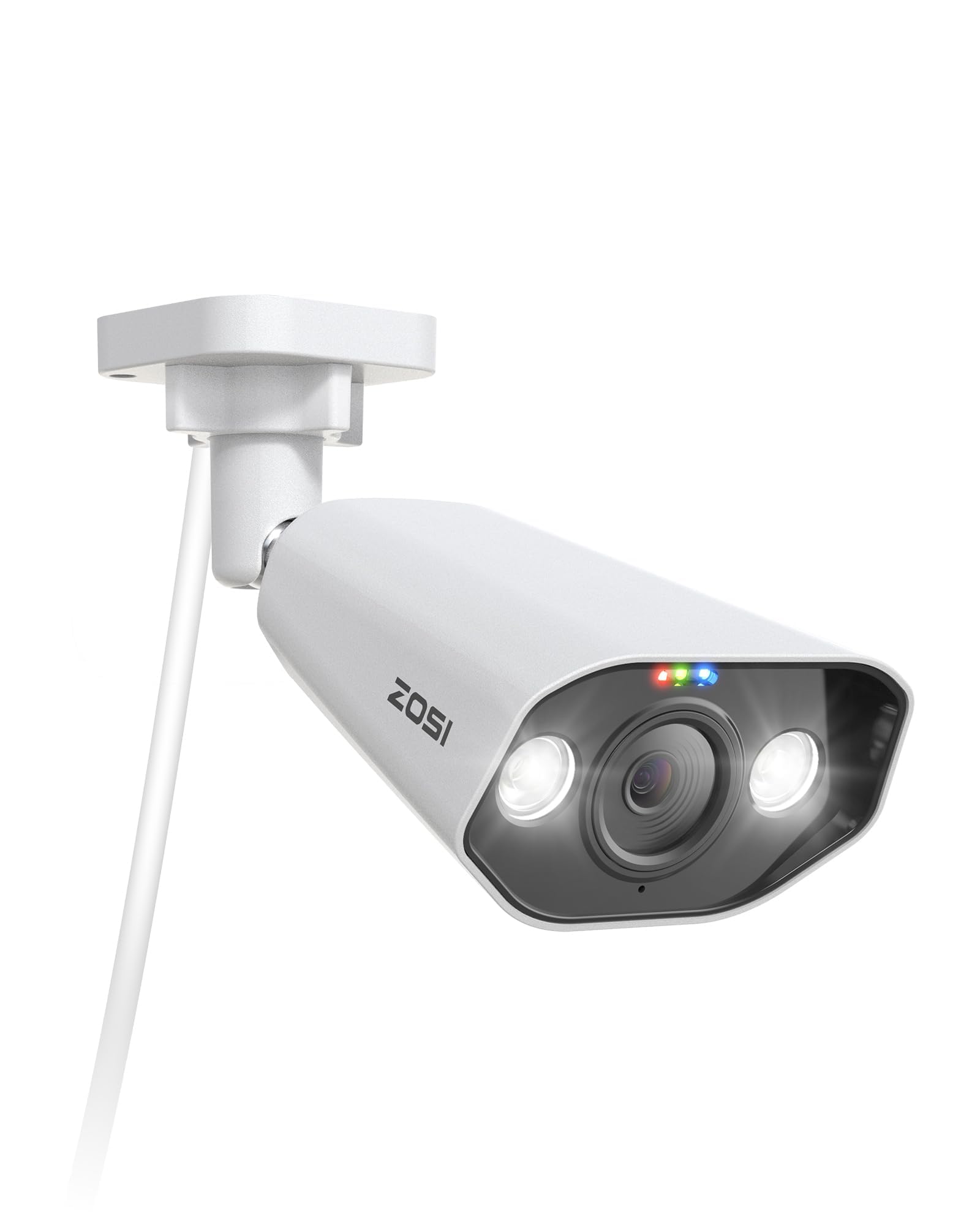ZOSI 5MP Kit Videosorveglianza PoE, 8CH 4K NVR con 2TB HDD, 4x 5MP Telecamera PoE, AI Rilevamento di Persone e Veicoli, Audio Bidirezionale, Visione Notturna a Colori, C225 ZOSI 5MP Kit Videosorveglianza PoE, 8CH 4K NVR con 2TB HDD, 4x 5MP Telecamera PoE, AI Rilevamento di Persone e Veicoli, Audio Bidirezionale, Visione Notturna a Colori, C225