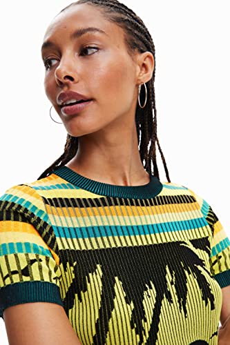Desigual Women's Woman Knit T-Shirt Short Sleeve3
