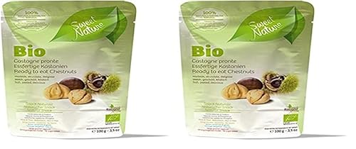 Prima colta Castagne Snack - 100 g (Confezione da 2)