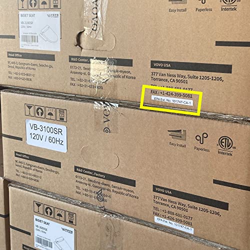 Vovo Stylement Tcb-8100W Smart Bidet Toilet For Bathrooms thumb #7
