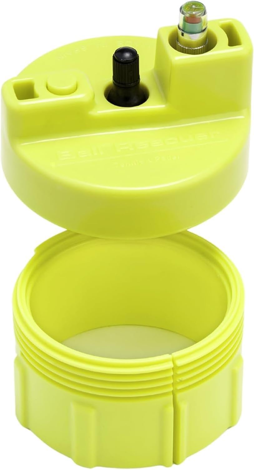 BALL RESCUER: Tennis Ball Pressurizer – Converts Compatible Tennis Ball Container into a 30 psi Ball Pressurizer & Extends Ball Life (Pump & Container not Included in Standard and Standard Plus)
