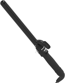 1 Inch Curling Iron - Ceramic Curling Iron, Fast Heat Function LCD Display 180F-450F Adjustable, Long Lasting Beach Waves, Dual Voltage Curler, Heat Resistant,Black