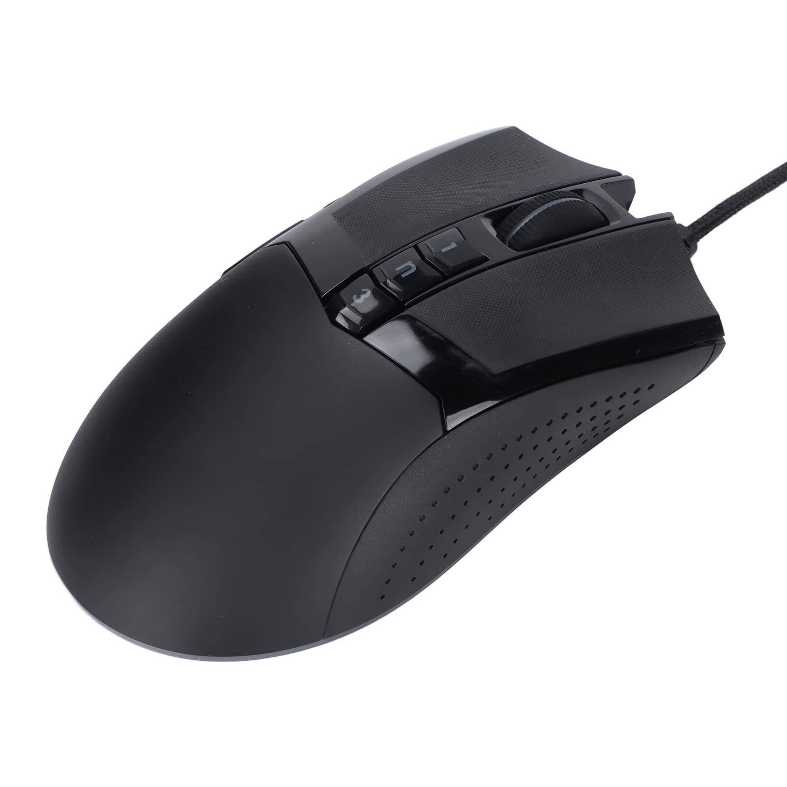 Mouse da Gioco con Cavo, Design Ergonomico RGB Regolabile da 10.000 DPI, per Ufficio, Casa, 1 unità
