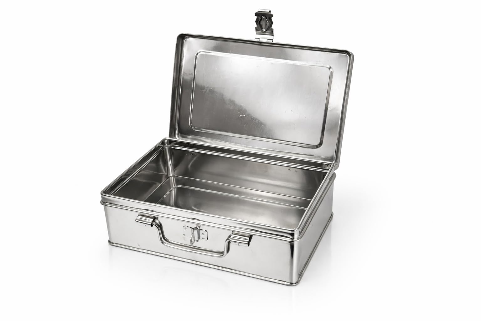 Vijay Impex Stainless Steel Bank Locker Box / Cash Box / Jewellery