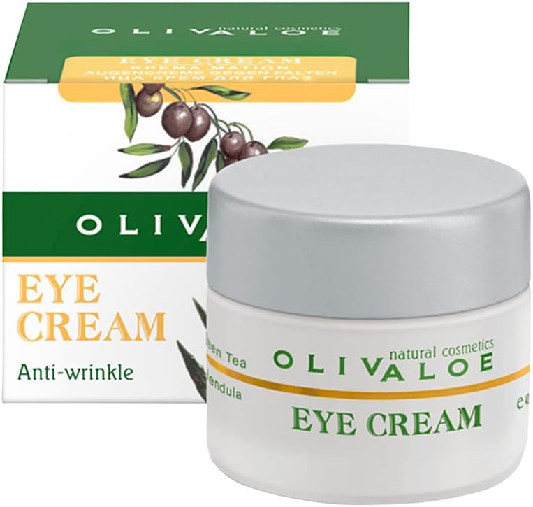 Eye Cream with Organic Olive Oil & Organic Aloe Vera