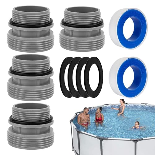 Adaptadores de manguera de piscina y conectores de bomba, repuesto de adaptador de manguera, accesorios de adaptador de bomba de piscina, adaptador de manguera de piscina, accesorios de adaptador de