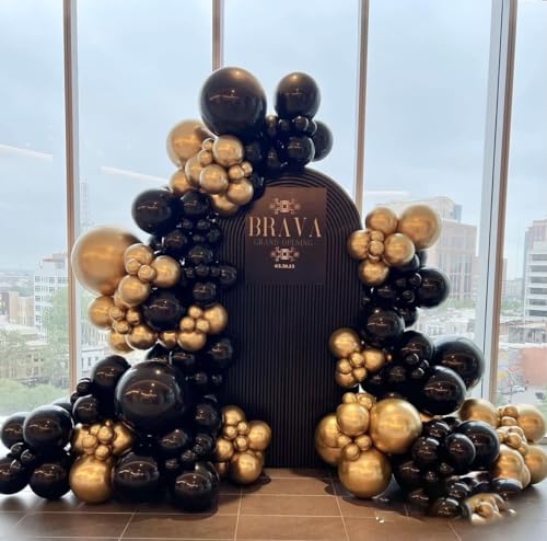 Image of Gold Balloons Party Balloons 12inch 50Pcs 3.2g Latex Metallic Balloons Chrome Balloons Birthday Balloons Shiny Balloons Party Decoration Wedding Birthday Baby Shower Christmas Party - Metallic Gold