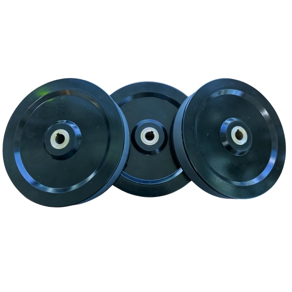 (3) Junior Pitching Machine Replacment Wheels Compatible with Sports Attack Jr Machine
