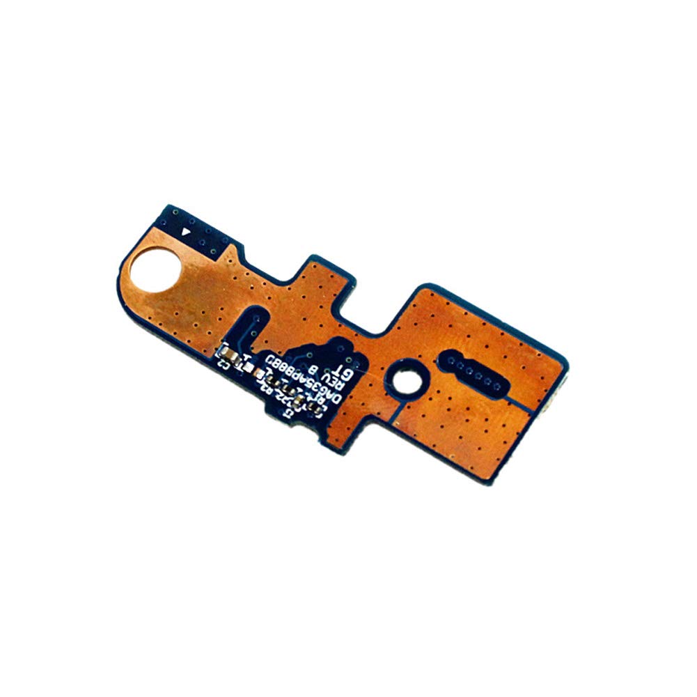 ZAHARA Scheda con Tasto Accensione per HP Omen 15AX Pavilion 15BC DAG35APB8B0 DAG35DPBAB0 858974001 Power Switch ONFF Button Board