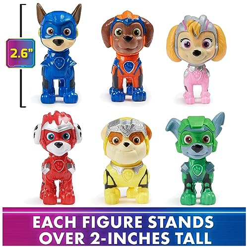 Paw Patrol 6067029 The Mighty Movie, Toy Figures Gift Pack, With 6 Collectible Action Figures thumb #5