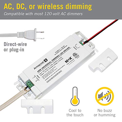 Image of Armacost Lighting 45-Watt Universal Dimmable 12V DC LED Driver TRIAC 840450