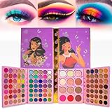 ManiBoom Paleta de Sombra de Ojos 117 Colores, Brillo Mate Pigmentado de Alta Durabilidad, Sombra de Ojos Profesional, Paleta Maquillaje, Impermeable Duradero, 117 Sombras Ultra Pigmentadas