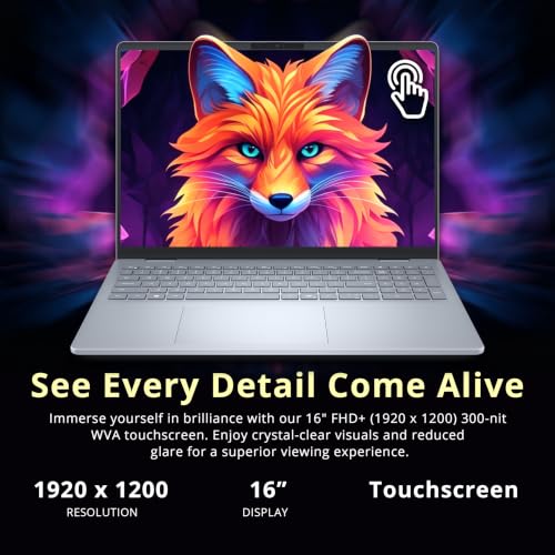 Image of Dell Plus 16 inch FHD+ Touchscreen Laptop, Intel Core Ultra 9 288V, 32GB RAM, 3TB Storage(2TB SSD+1TB Docking Station), Intel Arc Graphics, Backlit Keyboard, Fingerprint, Copilot+ PC, Win 11 Pro, Blue