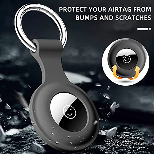 Dirrelo Keyring Compatible with Apple Airtag Holder Case - Image 2