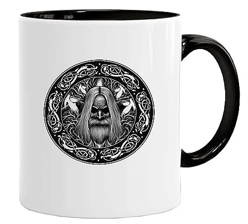 Valhalla is Calling Viking Mug | Coffee Tea Mug for Breakfast/Birthday Presents for Dad/Uncle/Mam