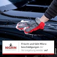 NIGRIN Performance Ceramic Shampoo für Autowäsche, intensive Schmutzlösewirkung, mit Abperleffekt, Schutz vor Neuverschmutzung, 500 ml, rot – Ansicht 5