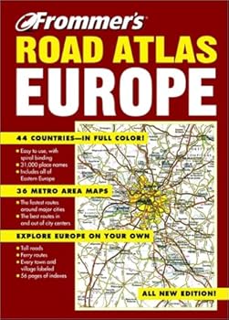 Paperback Frommer's Road Atlas Europe Book