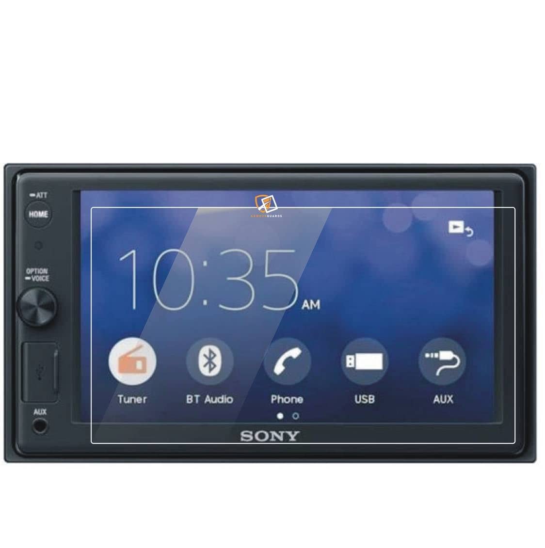 ARMOUR GUARDS 9H Screen Protector Compatible with SONY XAV AX-1000 | 1500 After Market Fitted Infotainment System (6.2 Inch) - Transparent (B09L8DS35V) Amazon Price History, Amazon Price Tracker