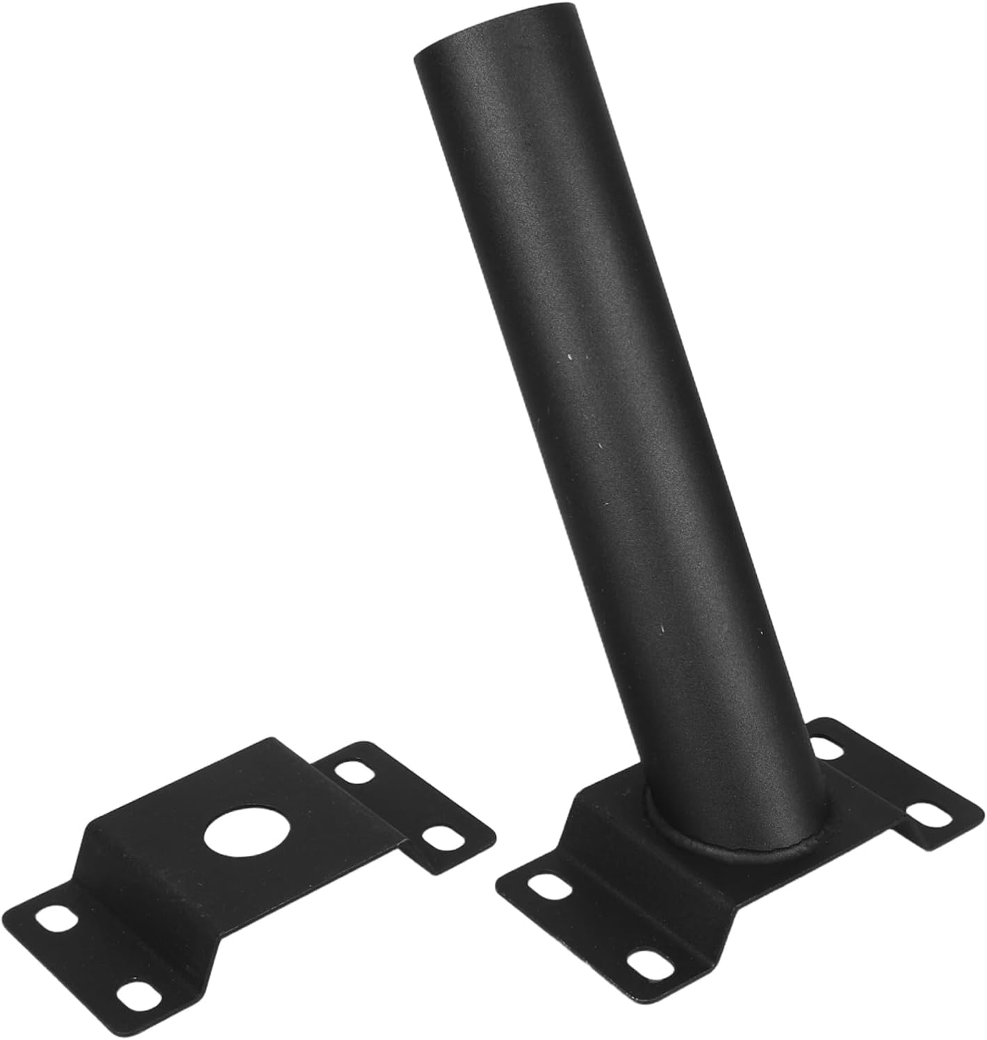 Zerodeko Solar Light Pole Extender Bracket for Outdoor LED Street Lights Construction Easy Installation for Enhanced Lighting Reach and Stability Various Weather Conditions