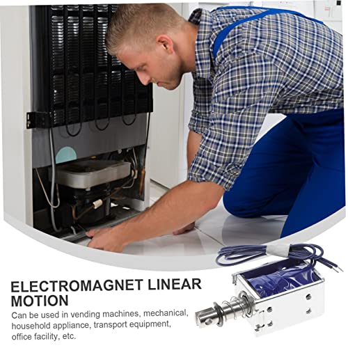 TEHAUX 2 Pçs Eletroímã De Movimento Para Tipo Linear Magnético V Mecanismo De Venda Automática Atuad