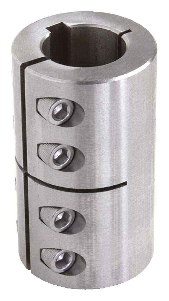 Rigid Shaft Coupling,Clamp,3-7/16