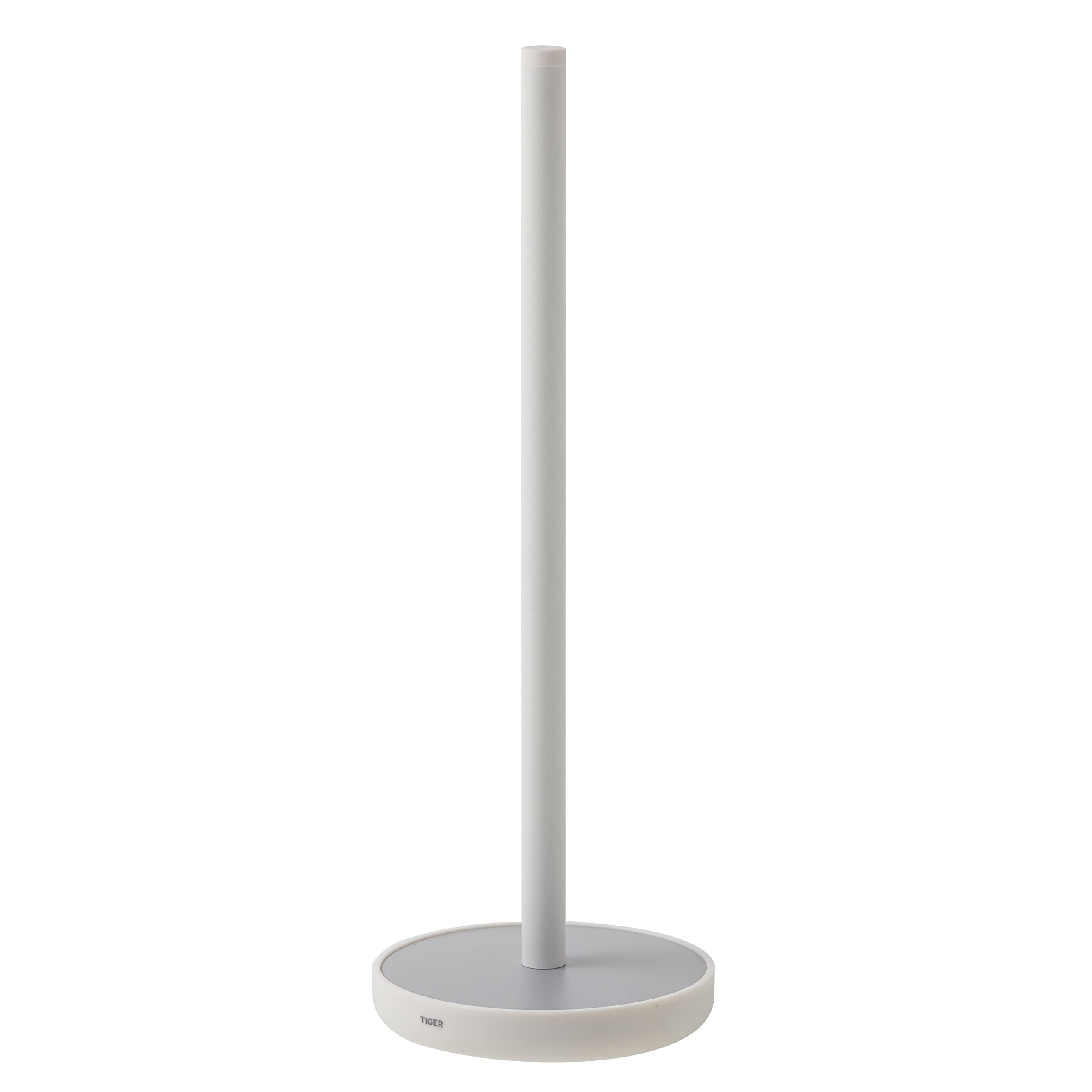 TIGER Urban Portarotolo di Riserva, Acciaio Inox, ABS, Bianco, 12,5 x 36 x 12,5 cm