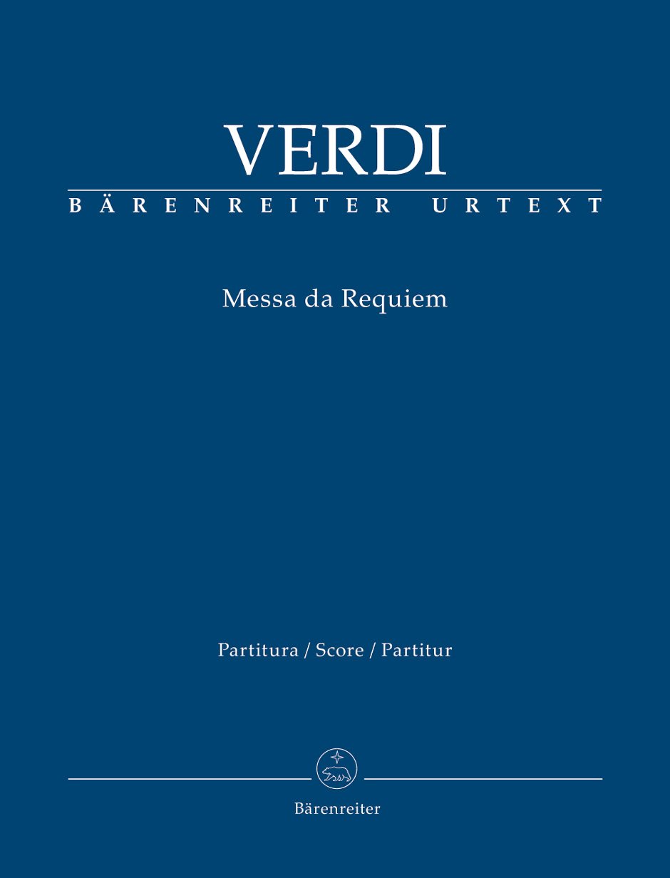 Messa da Requiem. Partitur: Dreisprachiges Vorwort (ital./engl./dt.). Ausführlicher Kritischer Bericht (engl.)
