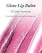 Glint Glow Lip Balm (Lilac Fantasia, 0.1oz) - Moisturizing Stain Lipstick with Shine for Natural Lips, Tinted Treatment. Luxurious Korean Skin Care Makeup. Chapped, Dry, Cracked