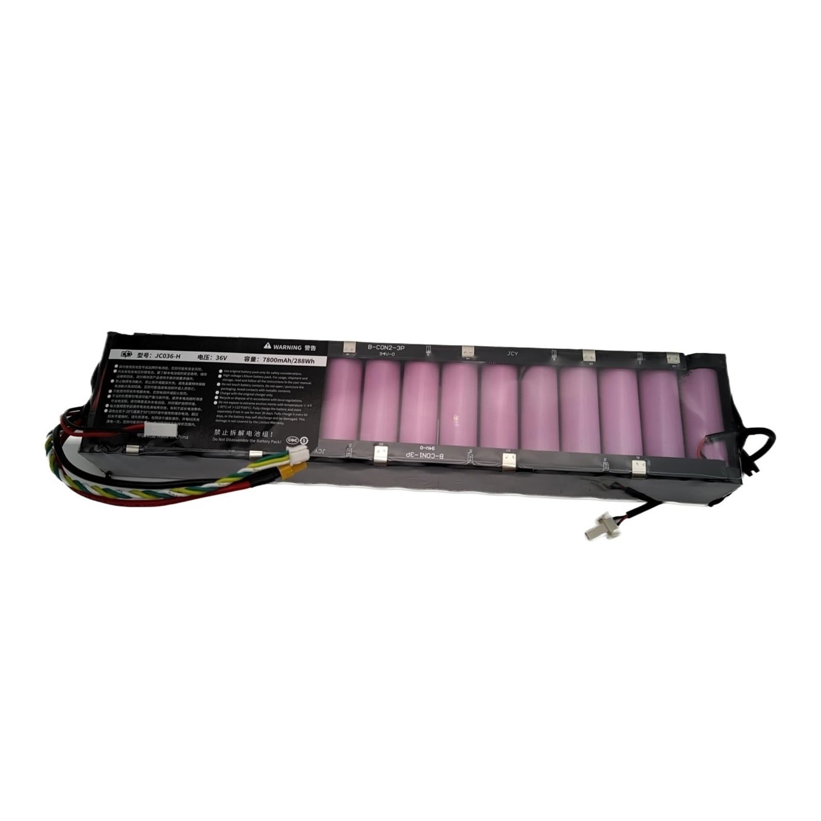 Batteria agli ioni di litio da 36 V, compatibile con batterie dedicate Xiaomi M365 e M356 Pro, 7800 mAh, con un'autonomia di 30 km.