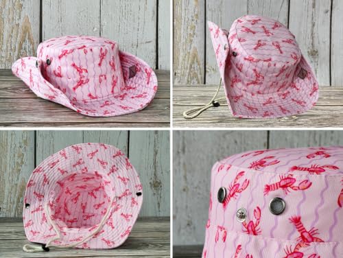 Image of Wide Brim Bucket Hat for Women Girl Men Boy