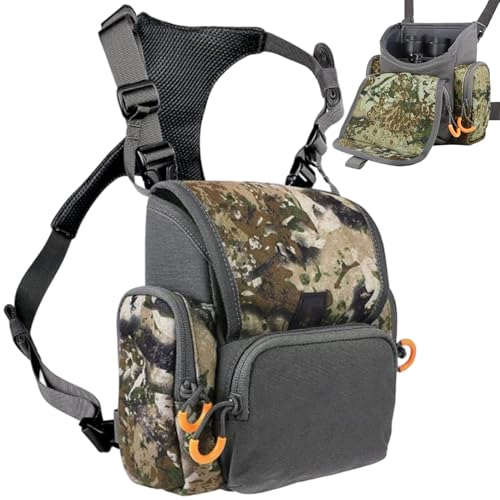 Arnés binocular con arnés de pecho para caza ajustable y transpirable 2