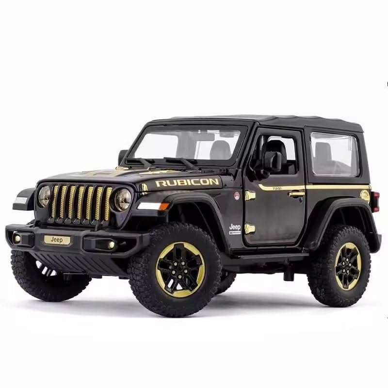 FEXXA Exclusive Alloy Metal Pull Back Die-cast Car Model with Sound Light Mini Auto Toy for Kids Metal Model Toy Car with Sound and Light [New Model] (1:32 Scale New Wrangler Rubicon-Black) (B0DGD2HWX2) Amazon Price History, Amazon Price Tracker