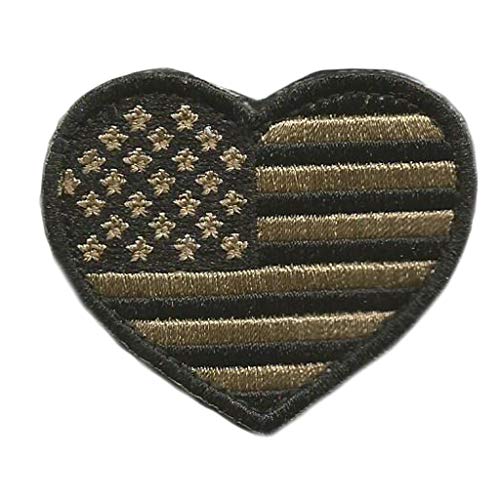 Gadsden and Culpeper Tactical Heart USA Patch