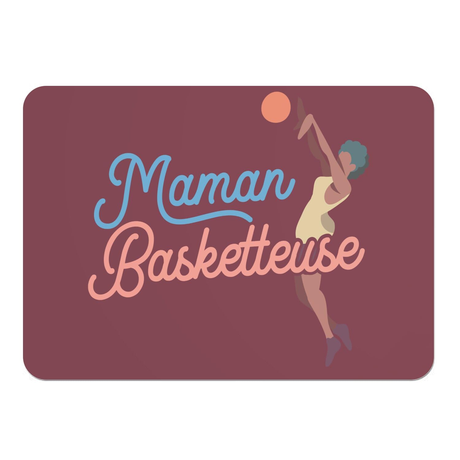 Sets de table en liège antidérapants et souples lot de 4 napperons basket