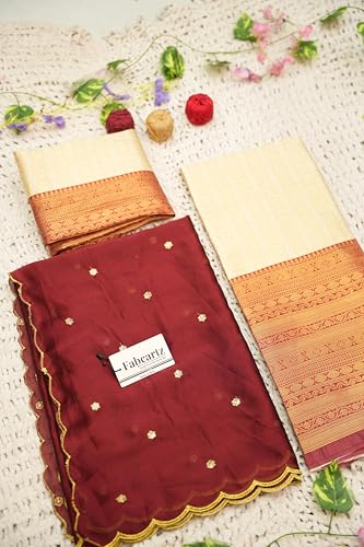 Image of Fabcartz Tranding South Indian Pattu Lehenga Choli For Women