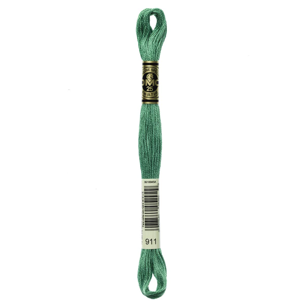 DMC Embroidery Floss Mouline Stranded Cotton Thread for Hand Embroidery and Sewing - Colour No: 911-6 x 8m Skeins โ image 1