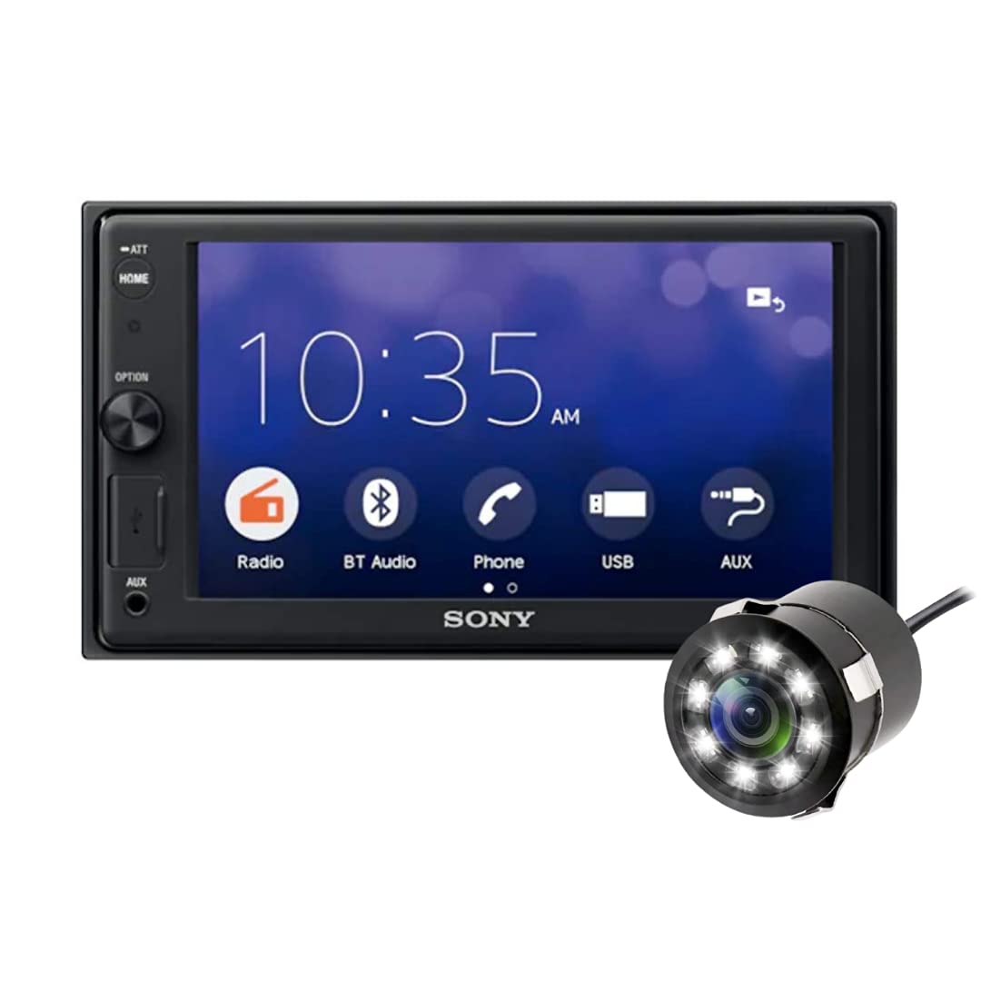SONYタッチパネルi7/16GB/SSD128HDD1TBoffice2024 Sony XAV65 Video Receiver with Double DIN 6.2-Inch WVGA Touch