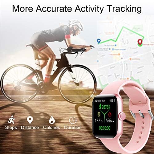 KUNGIX Reloj Inteligente, Smartwatch Impermeable IP68 con Monitoreo de  Presión Arterial para Hombre Mujer, Pulsera de Actividad Inteligente con  Reloj de Fitness con Podómetro para iOS y Android : Amazon.es: Electrónica