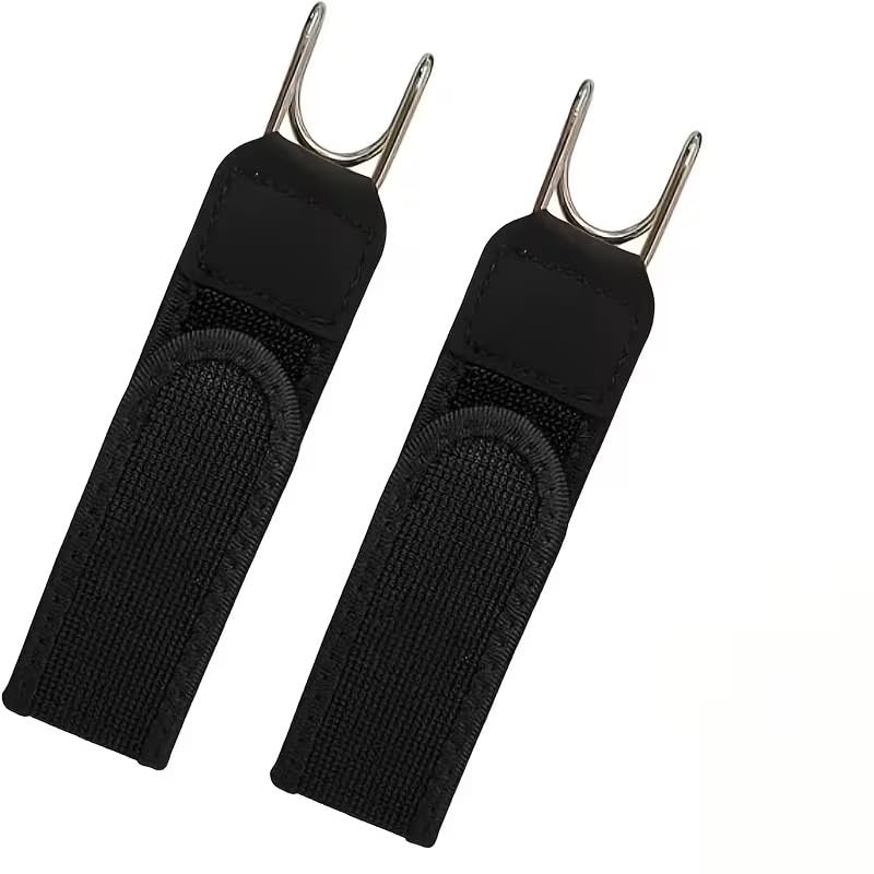 Buckleless Belt Hook Tactical Metal Hook Elastic Belt Unisex Buckle-Less Invisible Waist Belts for Work & Edc(Pack of 2)-image-22
