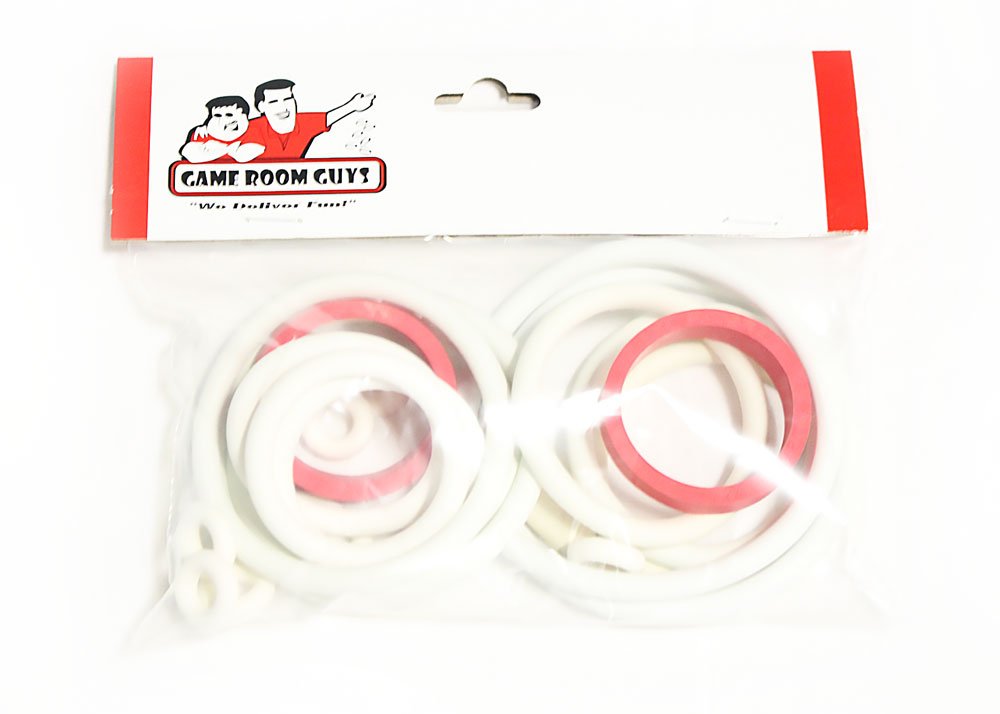 Game Room Guys White Ring Kit for Chicago Coin Juke Box Pinball Machine
