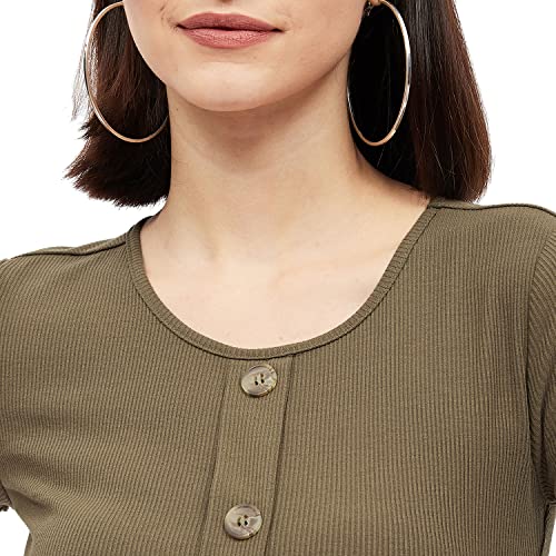 Image of Harpa Women's Solid Regular Fit Blouse