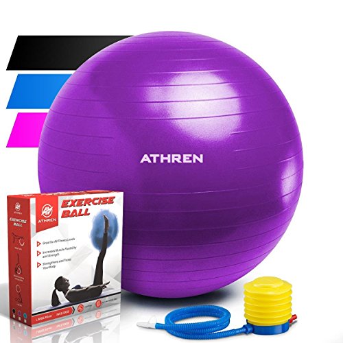 Exercise Ball (Purple, 75)