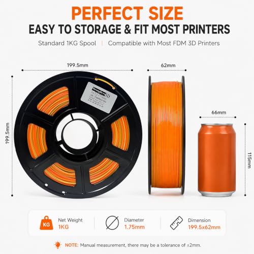 Image of PETG 3D Printer Filament,Flower,Chrysanthemum Yellow,PETG 1.75mm Filament,1kg