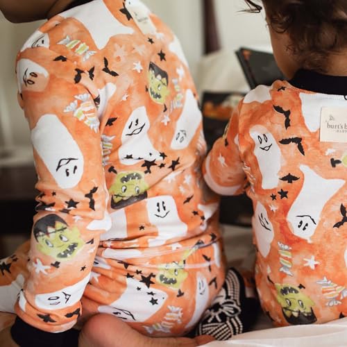 Image of Burt's Bees Baby unisex-baby Sleep & Play, Organic One-piece Romper-jumpsuit Pj, Zip Front Footed Pajama