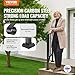 VEVOR Handrails for Outdoor Steps, 1 Step Stair Hand Rail Kit, Transitional Carbon Steel Railings with Installation Kit, Stair Rails for Seniors, Concrete Steps & Porch & Deck, Black Retro Arch