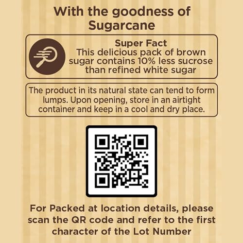 Image of Parry's Amrit Brown Sugar, 500 g (Pack of 2)