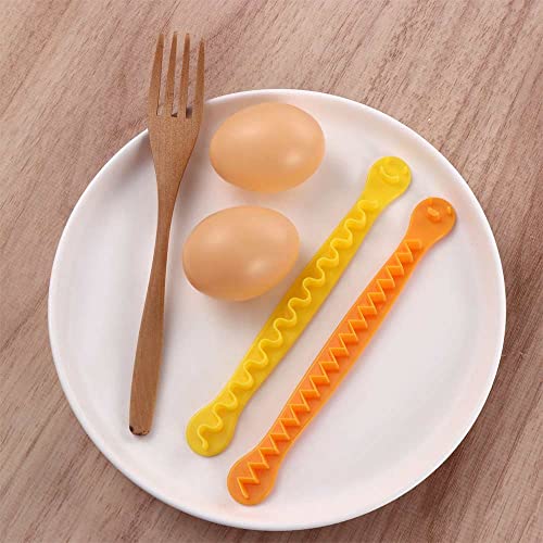 2Pcs/Set Egg Cutter, Creative Fancy Carving Lace Egg Slicer Multifunctional Carving Lace Cutting Wire Egg Cutter Creative Kitchen Accessories #TOP2