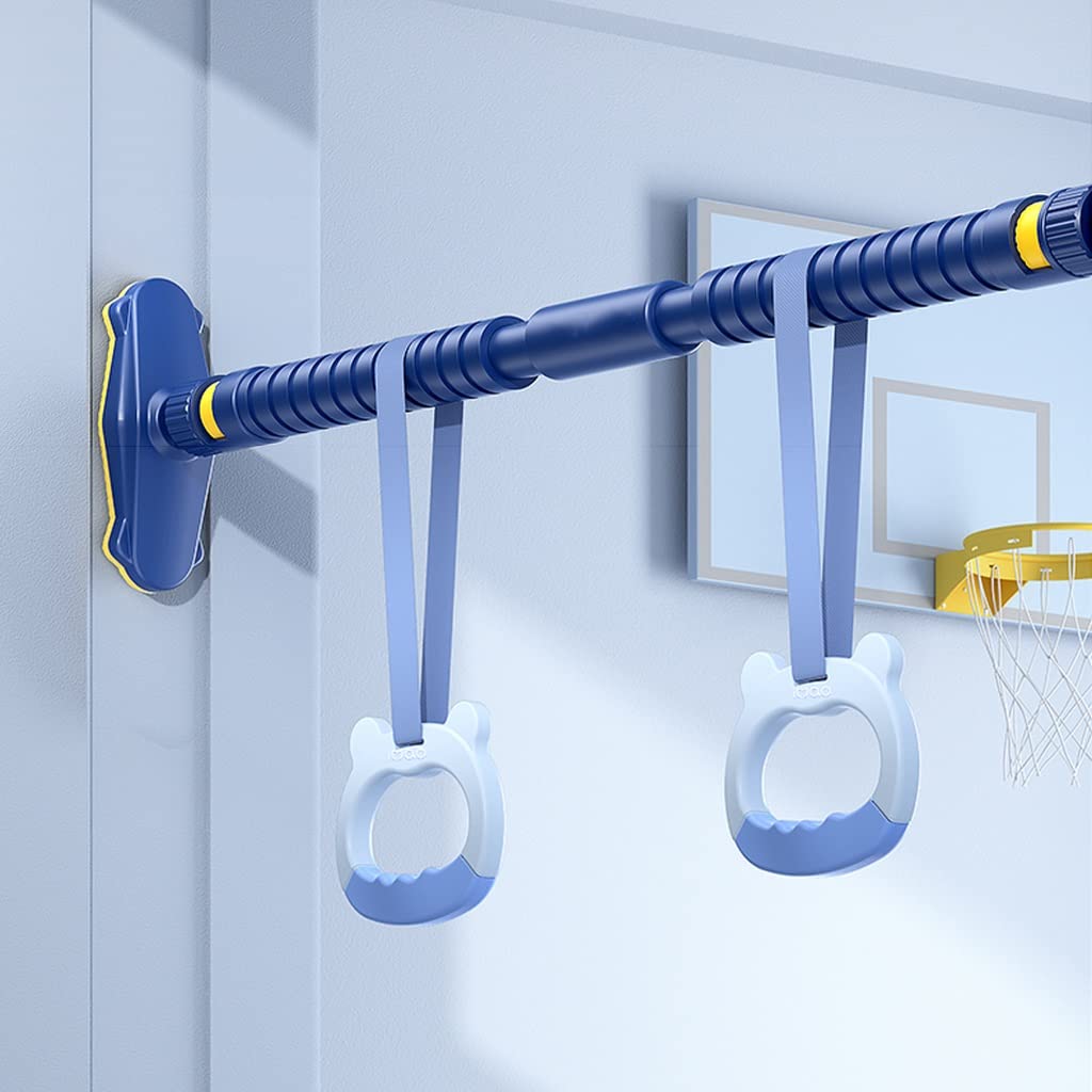 Barra De Dominadas Para Puerta Con Nivel De Burbuja Triple, Ajustable De 120 A 165 Cm, Capacidad De 800 Kg, Incluye Cuerdas Para Niños Y Protectores De Manos